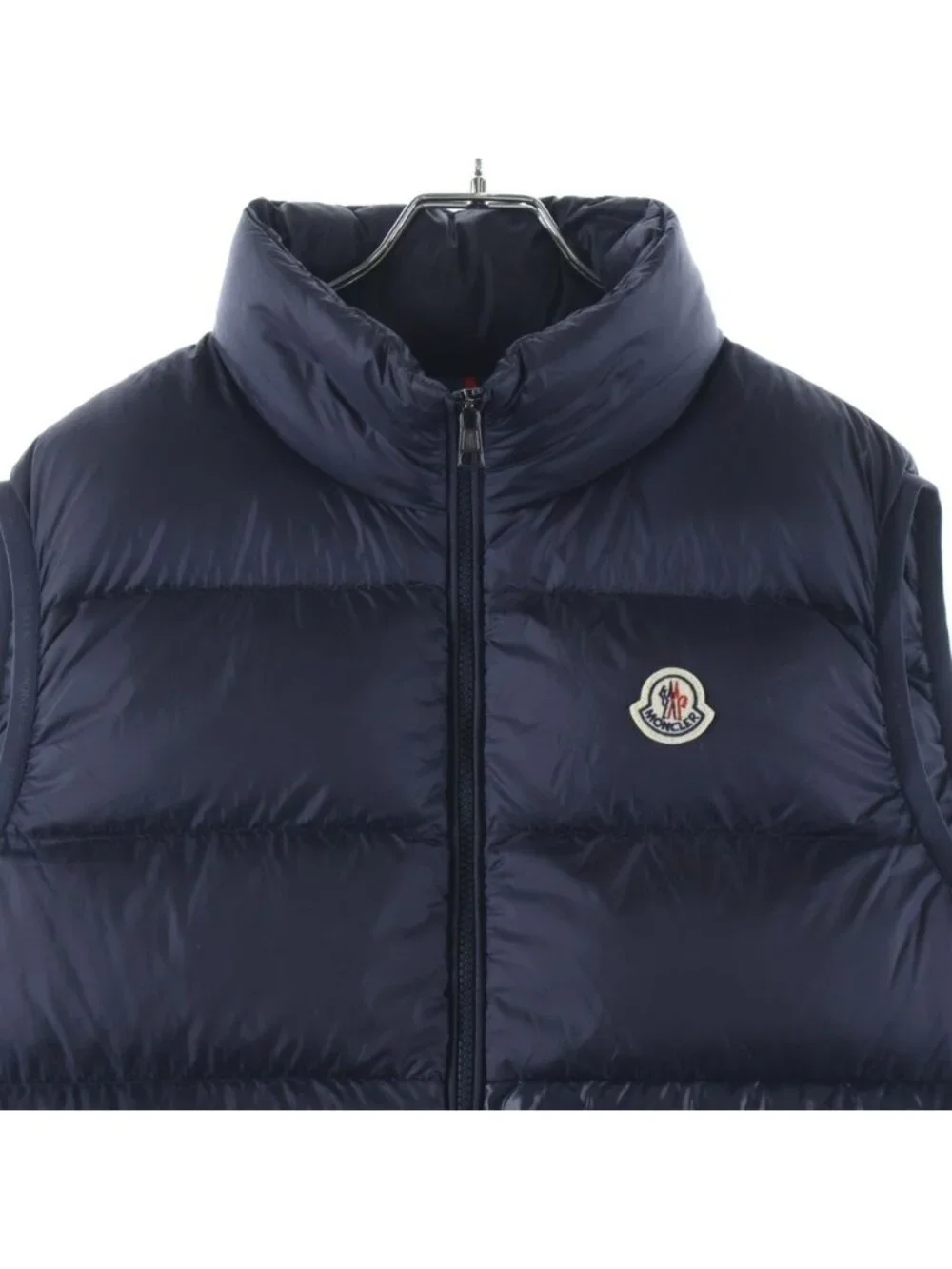 Moncler Sovex Down Vest Contrast Navy